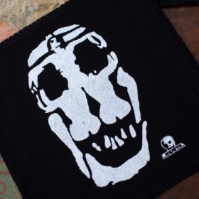 LADY SKULL PUNK PATCH