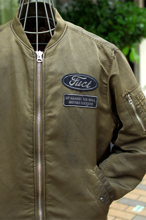 FUCT - SSDD GARMENT DYED MA-1 JACKET | FABU ORIGINAL CLOTHING