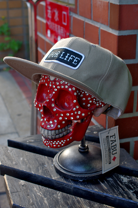 OUR LIFE SOCKS PATCH SNAPBACK CAP