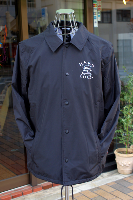 HARD LUCK HARD LUCK LOGO INNER PRINT COACH JACKET FABU ORIGINAL  CLOTHING