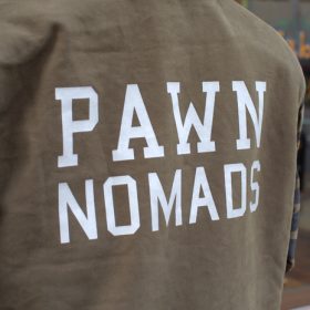 PAWN NAVY HOODED DECK JACKET