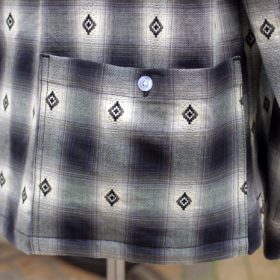 PAWN DOBBY OMBRE CHECK SHIRT