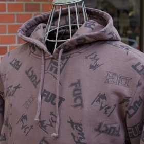 SSDD METAL LOGO PRINT HOODIE