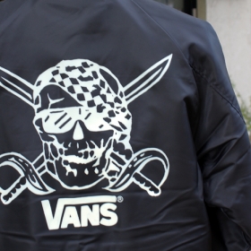 PAWN x VANS LOGO COACH JACKET