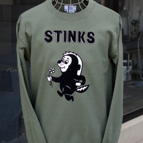 STINKS CREW NECK SWEAT