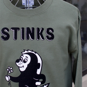 STINKS CREW NECK SWEAT