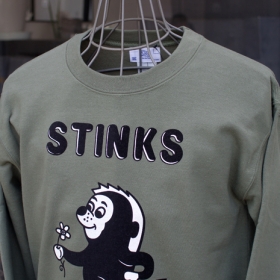 STINKS CREW NECK SWEAT