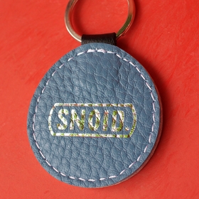 STINKS LEATHER KEY HOLDER