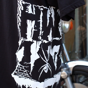 THE HIGHWAY MURDERERS SPIDER LOGO TEE