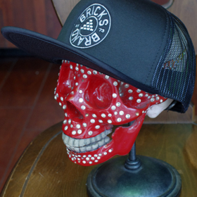 BUTTON MESH CAP