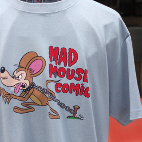 MAD MOUSE COMIC S/S TEE