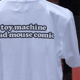 MAD MOUSE COMIC x TOY MACHINE S/S TEE