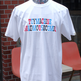 MAD MOUSE COMIC x TOY MACHINE S/S TEE