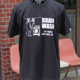MAD MOUSE COMIC BRIN WASH S/S TEE