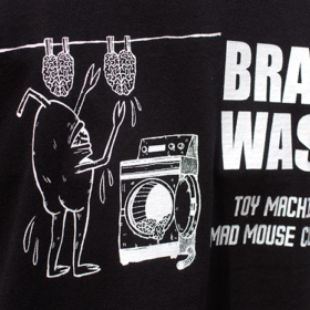 MAD MOUSE COMIC BRIN WASH S/S TEE