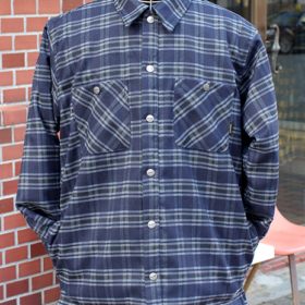 OL-046-022 UILTING FLANNEL SHIRTS