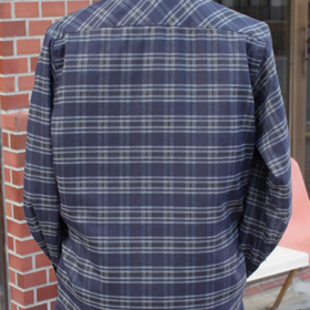 OL-046-022 UILTING FLANNEL SHIRTS