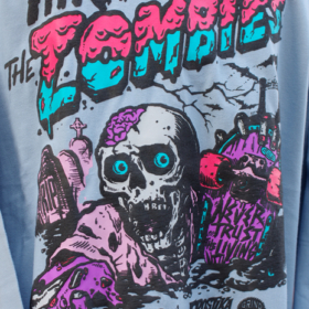 NEVER TRUST THE ZOMBIES LONG SLEEVE T-SHIRT