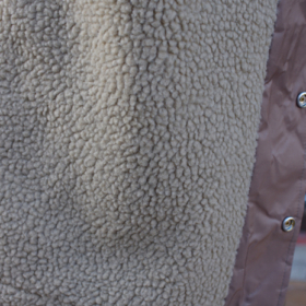 ADDRESS SHERPA LINED COACHES JACKET