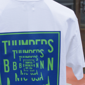 THREE FLAGS LOGO S/S TEE
