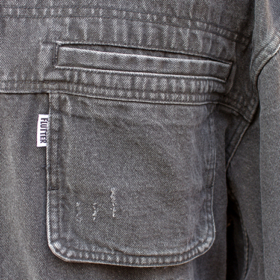 DENIM TRACKER JACKET