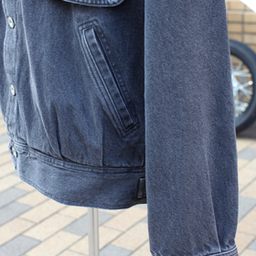 DENIM TRACKER JACKET