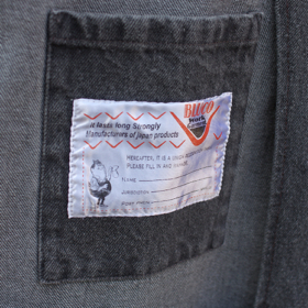 12OZ DENIM COACH JACKET