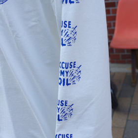 PRINT L/S TEE -OIL-