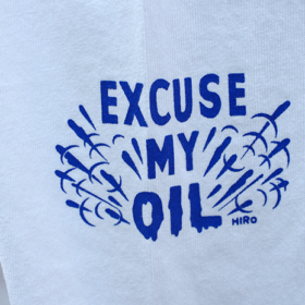 PRINT L/S TEE -OIL-