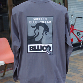RAGLAN L/S TEE -WOLF-