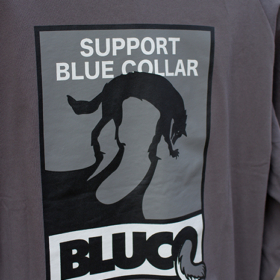RAGLAN L/S TEE -WOLF-
