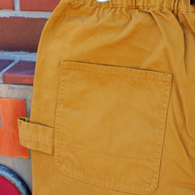 LIGHT CANVAS PAINTER SHORTS