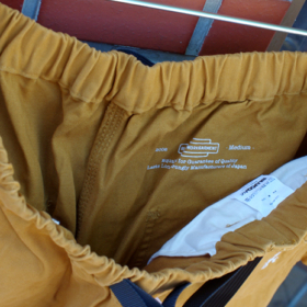 LIGHT CANVAS PAINTER SHORTS
