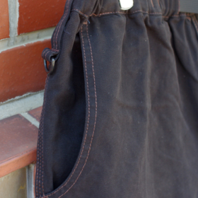 LIGHT CANVAS PAINTER SHORTS