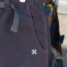 LIGHT CANVAS PAINTER SHORTS