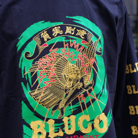 HEAVY DRY COTTON PRINT L/S TEE -ARTWORK by 遊鷹-