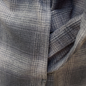 OMBRE CHECK FLANNEL SHIRT