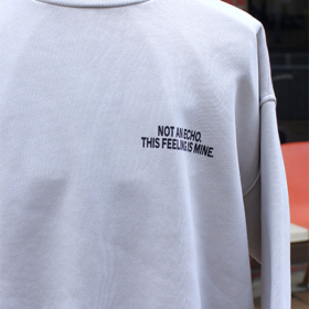 DOUBLE DYEING B/S SWEAT DOUBLE DYEING B/S SWEAT