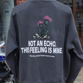 DOUBLE DYEING B/S SWEAT DOUBLE DYEING B/S SWEAT