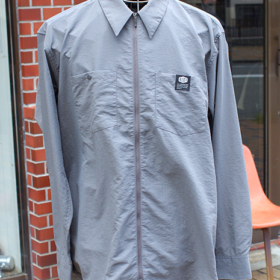 NYLON FULL ZIP SHIRT NYLON FULL ZIP SHIRT
