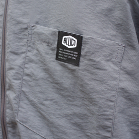 NYLON FULL ZIP SHIRT NYLON FULL ZIP SHIRT