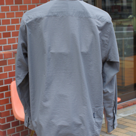 NYLON FULL ZIP SHIRT NYLON FULL ZIP SHIRT