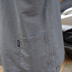 NYLON FULL ZIP SHIRT NYLON FULL ZIP SHIRT