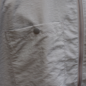 NYLON FULL ZIP SHIRT NYLON FULL ZIP SHIRT