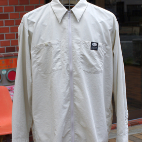 NYLON FULL ZIP SHIRT NYLON FULL ZIP SHIRT