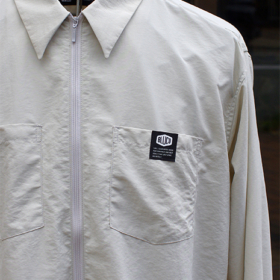 NYLON FULL ZIP SHIRT NYLON FULL ZIP SHIRT