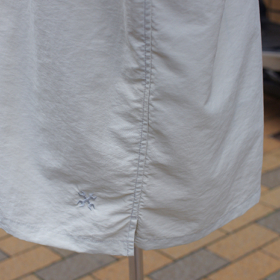 NYLON FULL ZIP SHIRT NYLON FULL ZIP SHIRT