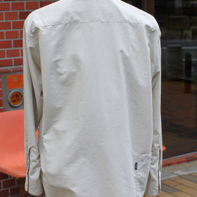 NYLON FULL ZIP SHIRT NYLON FULL ZIP SHIRT