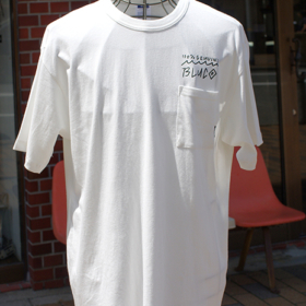 DRY CLTTON POCKET TEE -ARTWORK BY DISKAH- DRY CLTTON POCKET TEE -ARTWORK BY DISKAH-