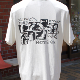 DRY CLTTON POCKET TEE -ARTWORK BY DISKAH- DRY CLTTON POCKET TEE -ARTWORK BY DISKAH-